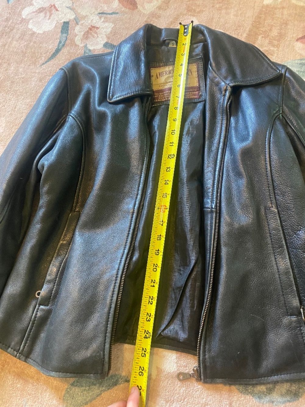 Small women’s leather jacket